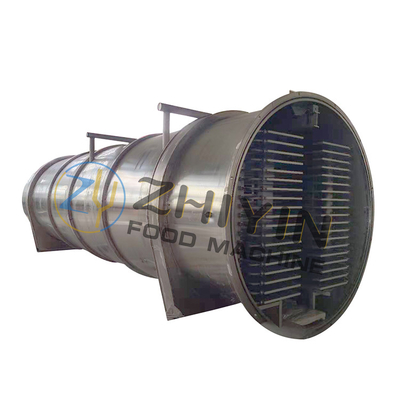 Μηχανή στεγνώσεως φρούτων και λαχανικών 40L/Min 65Kw