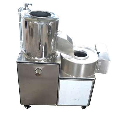 Φρέσκος απολέπιση πατάτας Slicer 450kg / H Ρεπτικοκοπτική μηχανή μηχανή απολέπισης