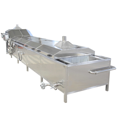 6500W 2800kg Μηχανή Blanching πατάτας Για Crisp γαλλικές πατάτες Αμύγδαλα