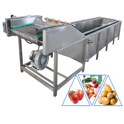 Μηχανή πλύσης φρούτων και λαχανικών από ανοξείδωτο χάλυβα