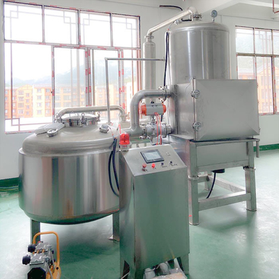 304 Μηχανή βιομηχανικής τηγανίτισης από ανοξείδωτο χάλυβα 100kg/παρτίδα Θέρμανση με ατμό