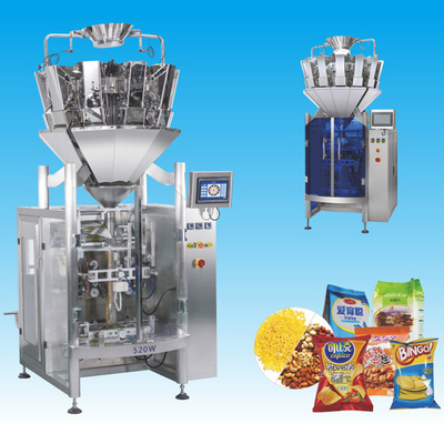 Μηχανή συσκευασίας σνακ για πατάτες 3500 ml 520W