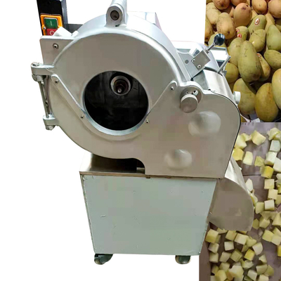 Πολυλειτουργικές μηχανές κοπής λαχανικών 8mm Cube Fruit Cutting Machine