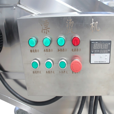 6500W 2800kg Μηχανή Blanching πατάτας Για Crisp γαλλικές πατάτες Αμύγδαλα