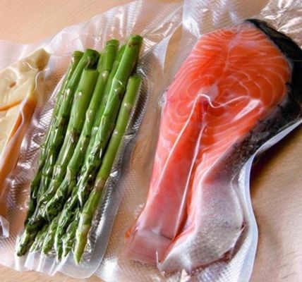 PLC 220V Βιομηχανική συσκευασία ψαριών με κενό συσκευασία συσκευασίας τροφίμων