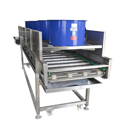 Αεροψητήρας 800kg/h Τομάτα Βιομηχανική συσκευή στεγνωτήρα φρούτων 10,1KW 600KG